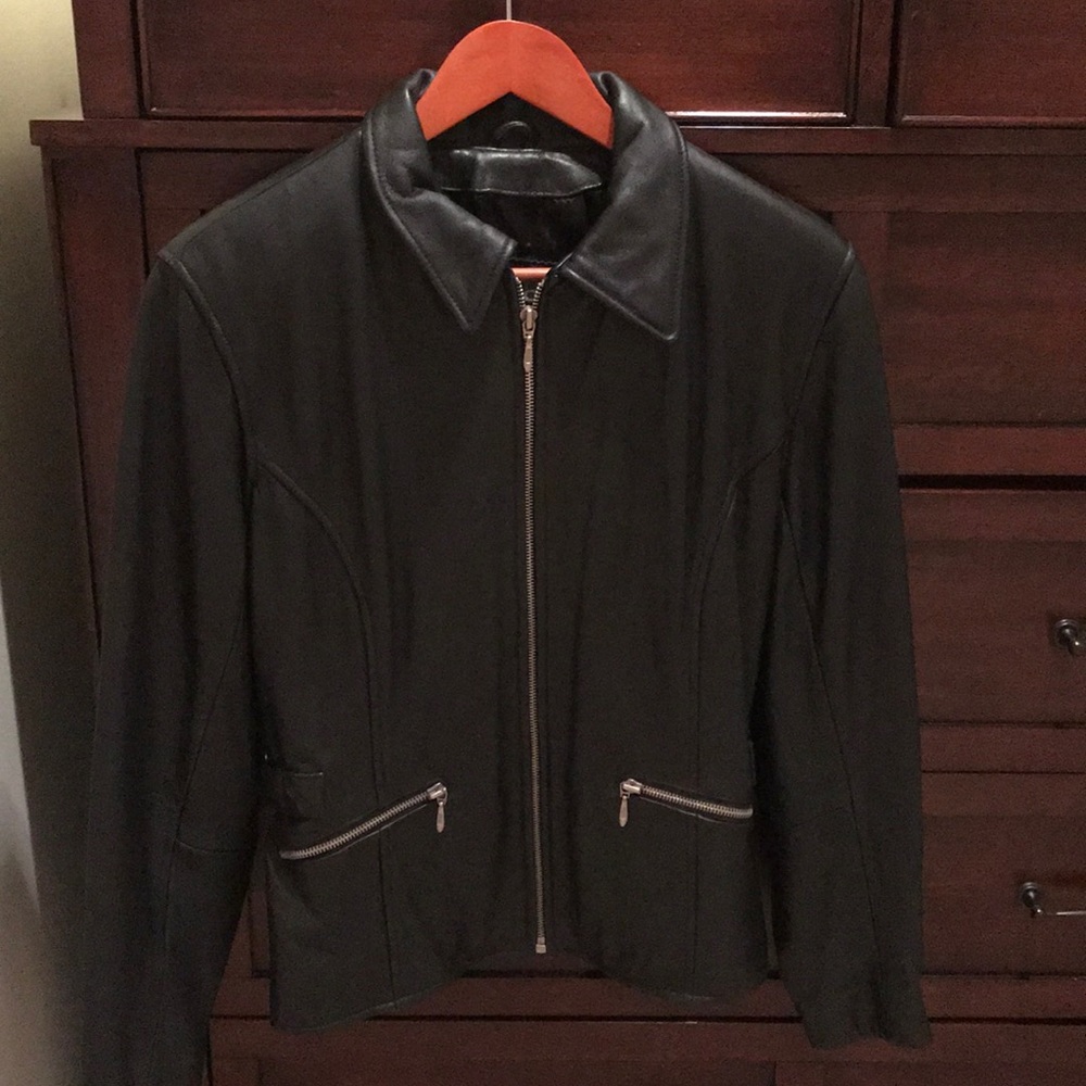 Women’s Wilson brand leather jacket.